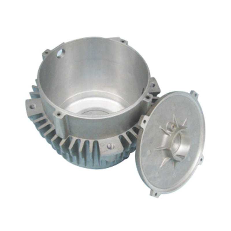 How do precision motor die castings and molds affect the heat dissipation and strength of motor housings?